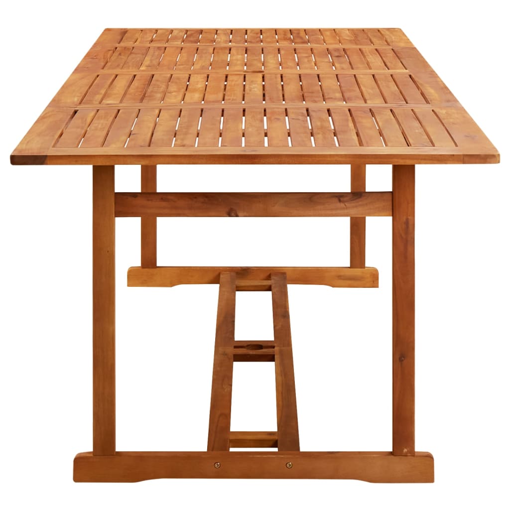 8720286701638_g_en_hd_6 vidaXL 11 Piece Garden Dining Set 220x90x75 cm Solid Wood Acacia - Image 8