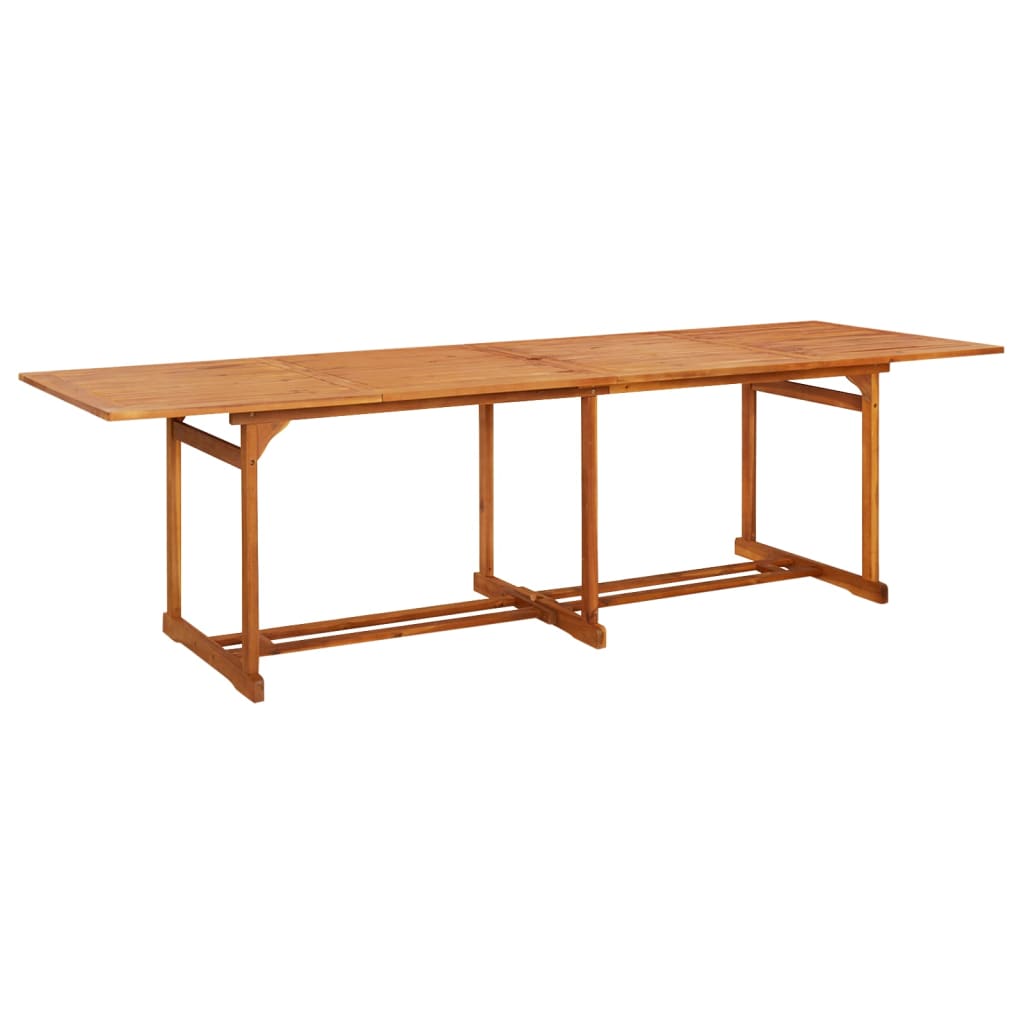 8720286701645_g_en_hd_4 vidaXL 11 Piece Garden Dining Set 280x90x75 cm Solid Wood Acacia - Image 6