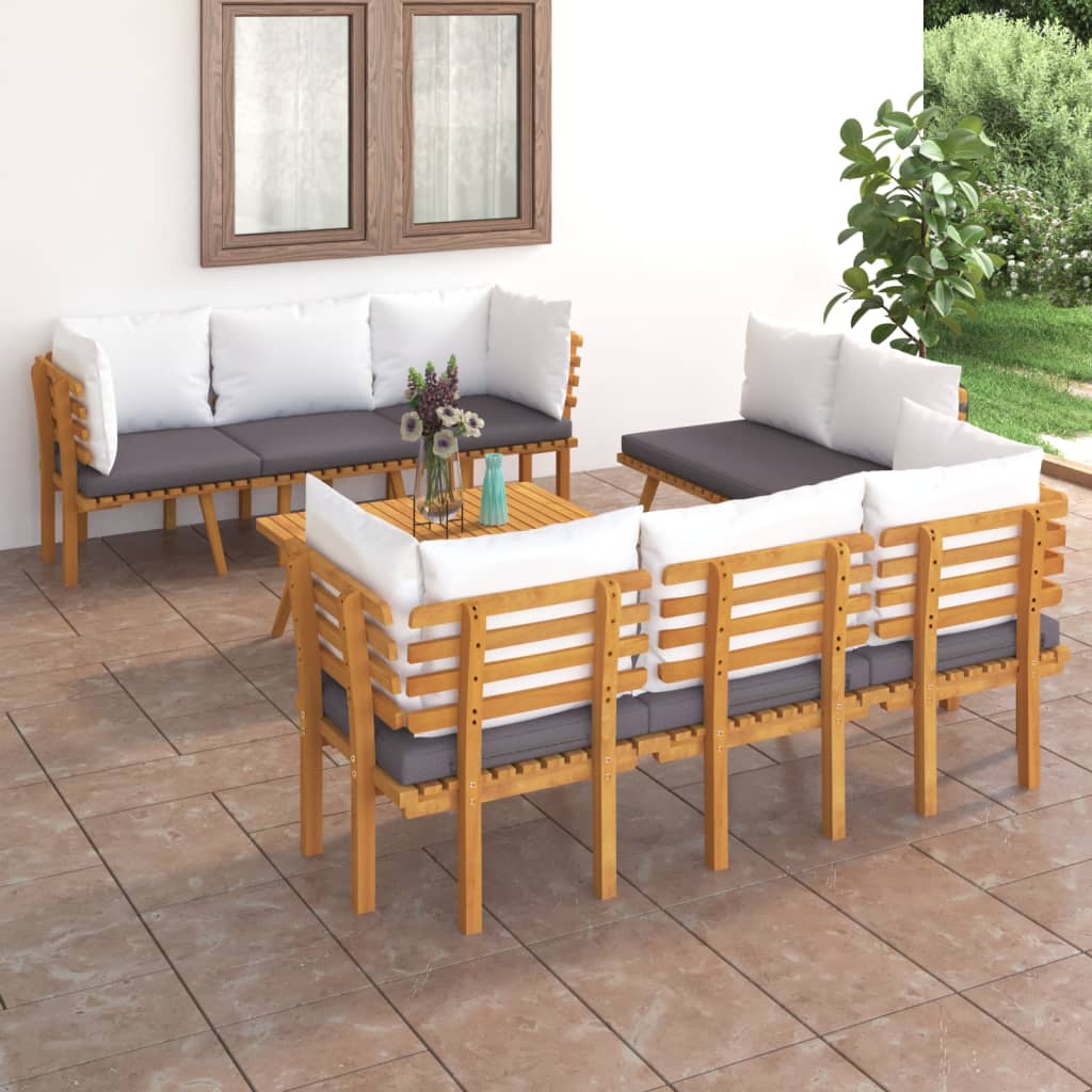 8720286701874_m_en_hd_1 vidaXL 8 Piece Garden Lounge Set with Cushions Solid Wood Acacia - Image 1