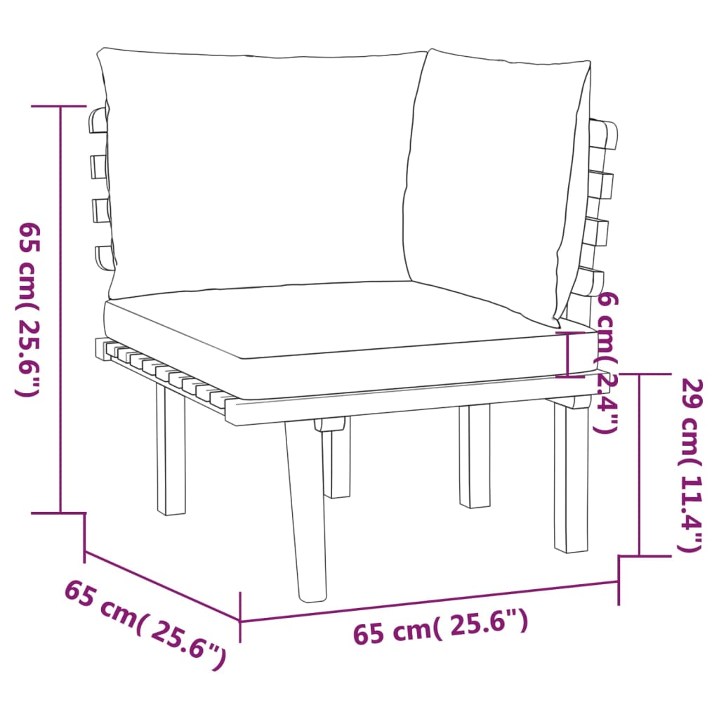 8720286701935_g_en_hd_8 vidaXL 11 Piece Garden Lounge Set with Cushions Solid Wood Acacia - Image 10