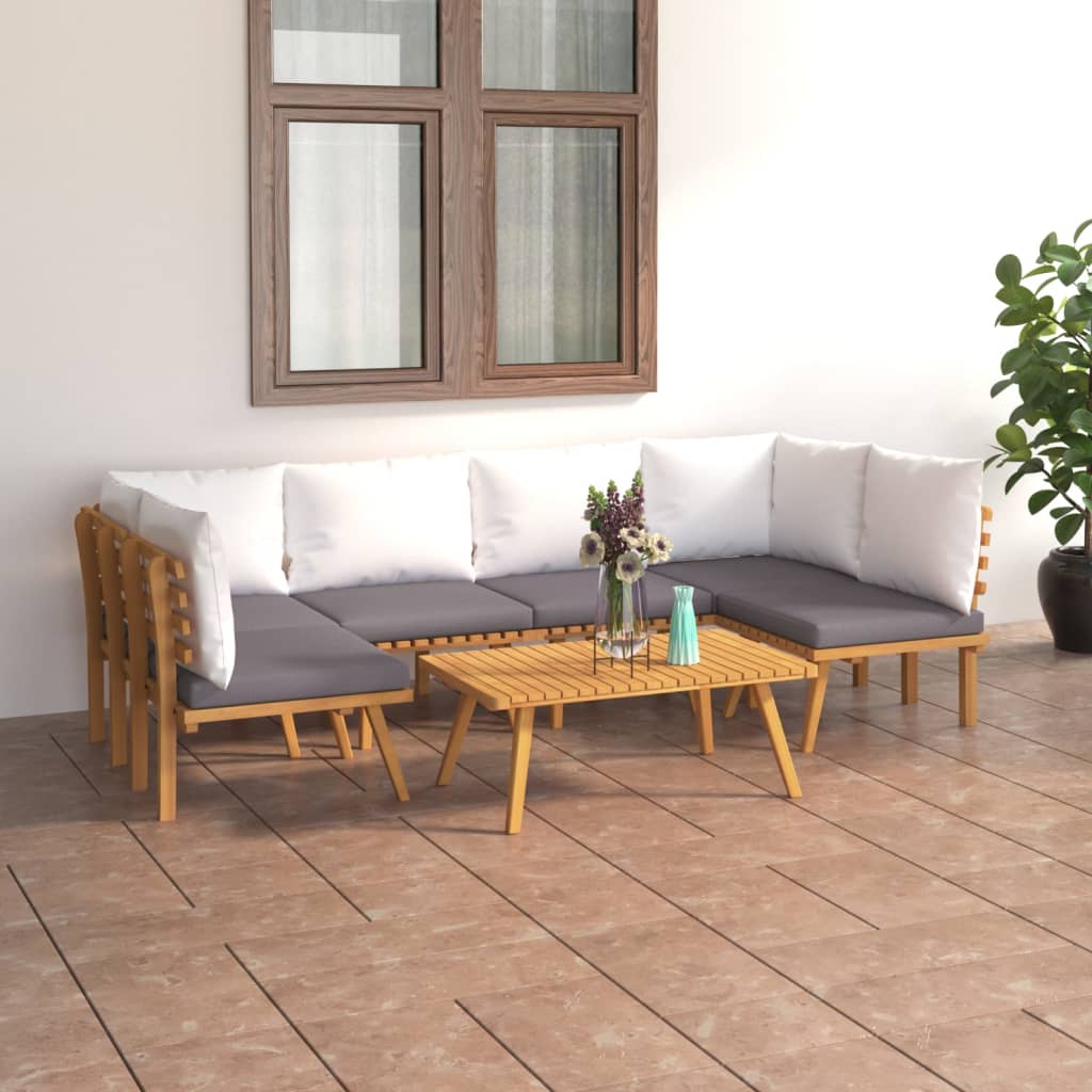 8720286701980_m_en_hd_1 vidaXL 7 Piece Garden Lounge Set with Cushions Solid Wood Acacia - Image 1