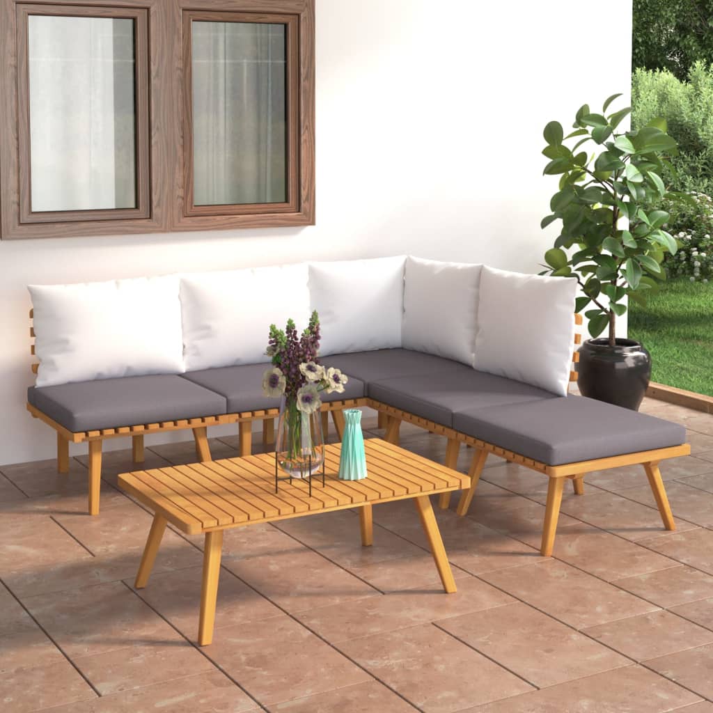 8720286701997_m_en_hd_1 vidaXL 6 Piece Garden Lounge Set with Cushions Solid Wood Acacia - Image 1