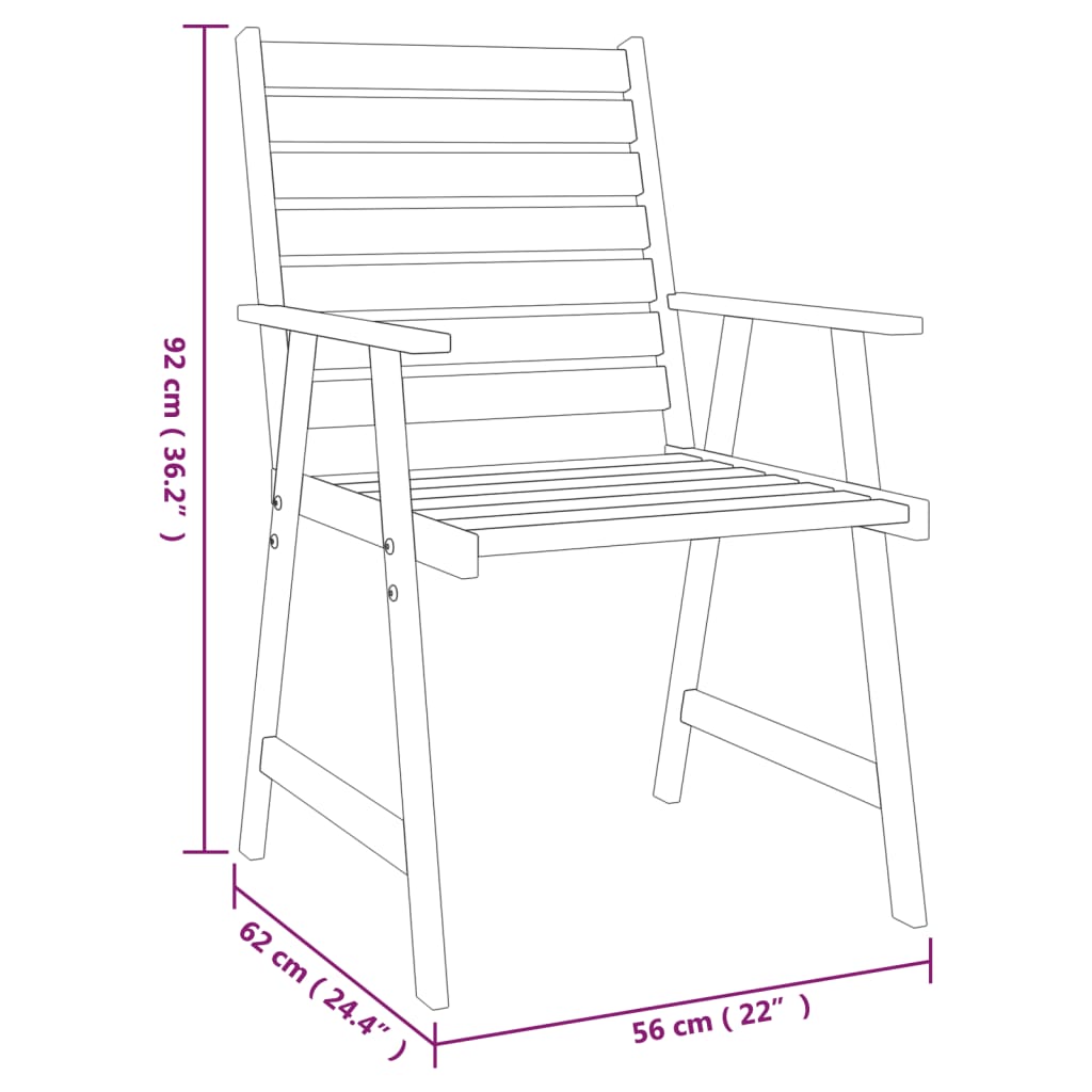 8720286703113_g_en_hd_7 vidaXL 5 Piece Garden Dining Set Solid Wood Acacia - Image 9