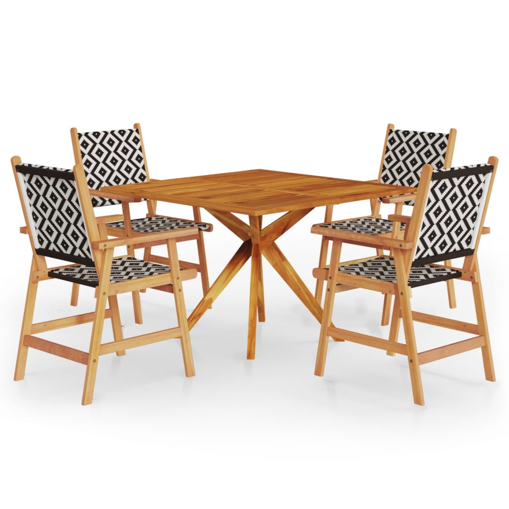8720286703120_a_en_hd_1 vidaXL 5 Piece Garden Dining Set Solid Wood Acacia - Image 2