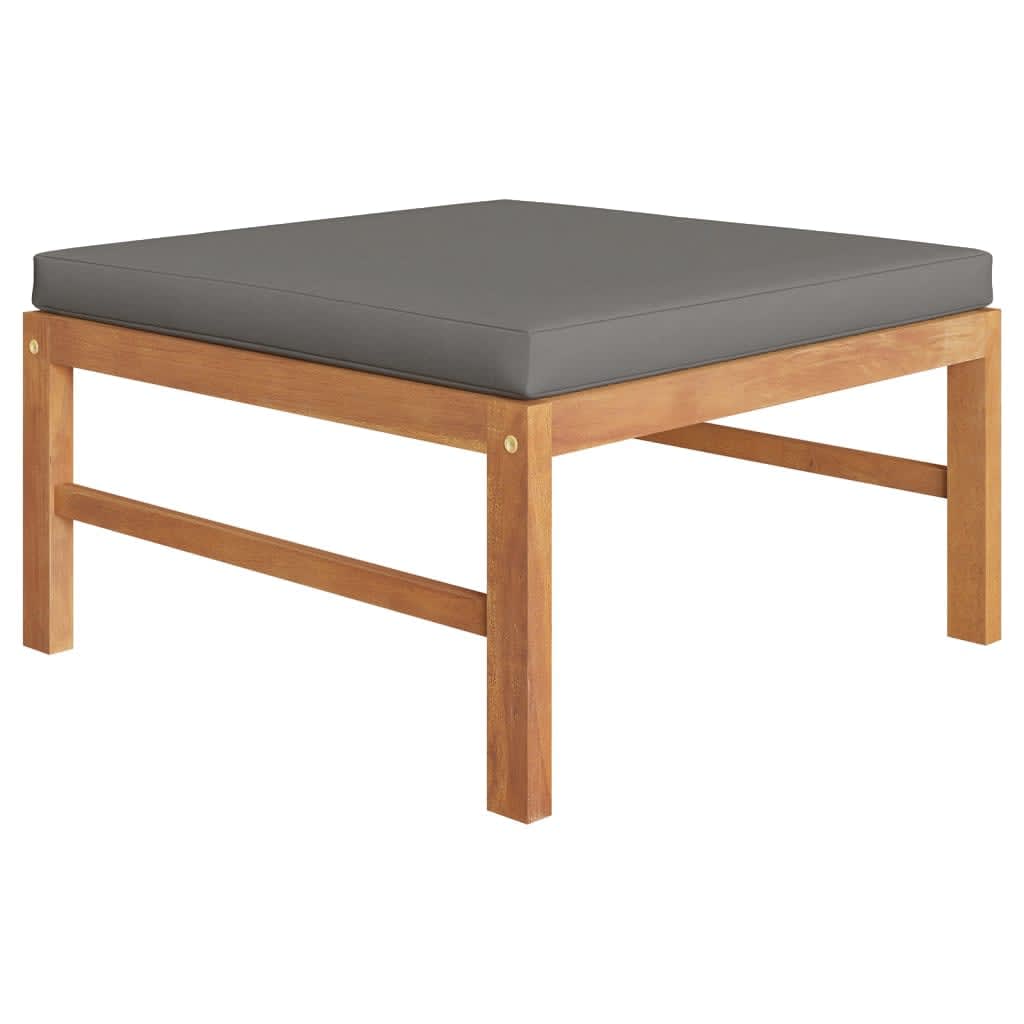 8720286703991_g_en_hd_3 vidaXL 10 Piece Garden Lounge Set with Grey Cushions Solid Teak Wood - Image 5