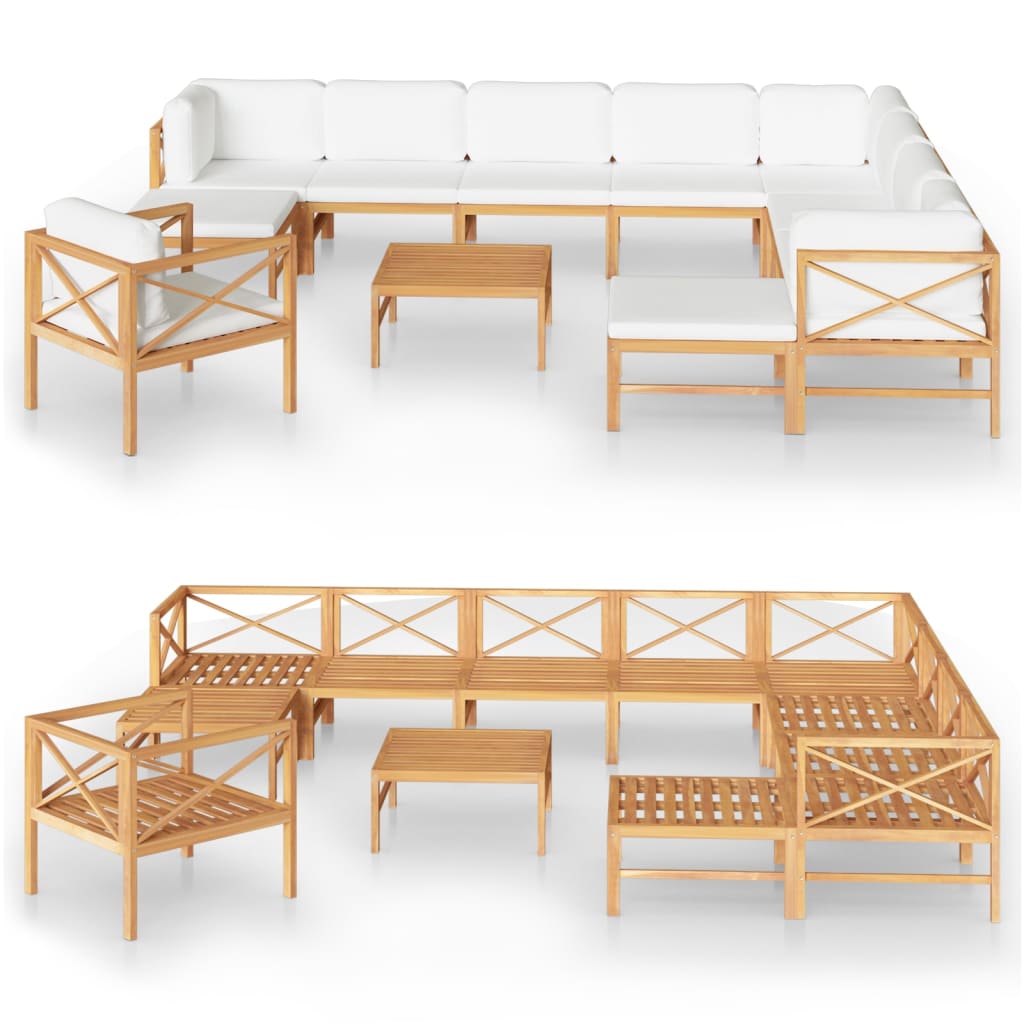 8720286704028_a_en_hd_1 vidaXL 12 Piece Garden Lounge Set with Cream Cushions Solid Teak Wood - Image 2