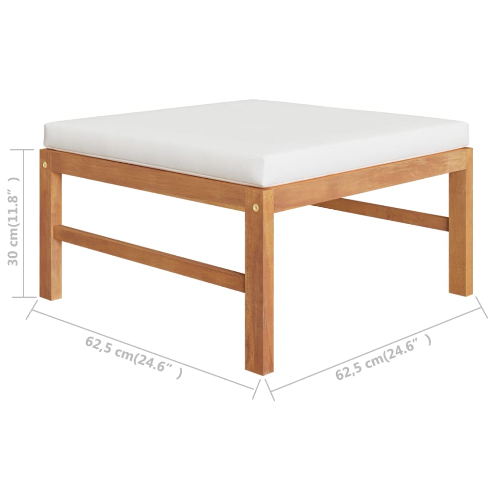 8720286704202_g_en_hd_5 vidaXL 4 Piece Garden Lounge Set with Cream Cushions Solid Teak Wood - Image 7
