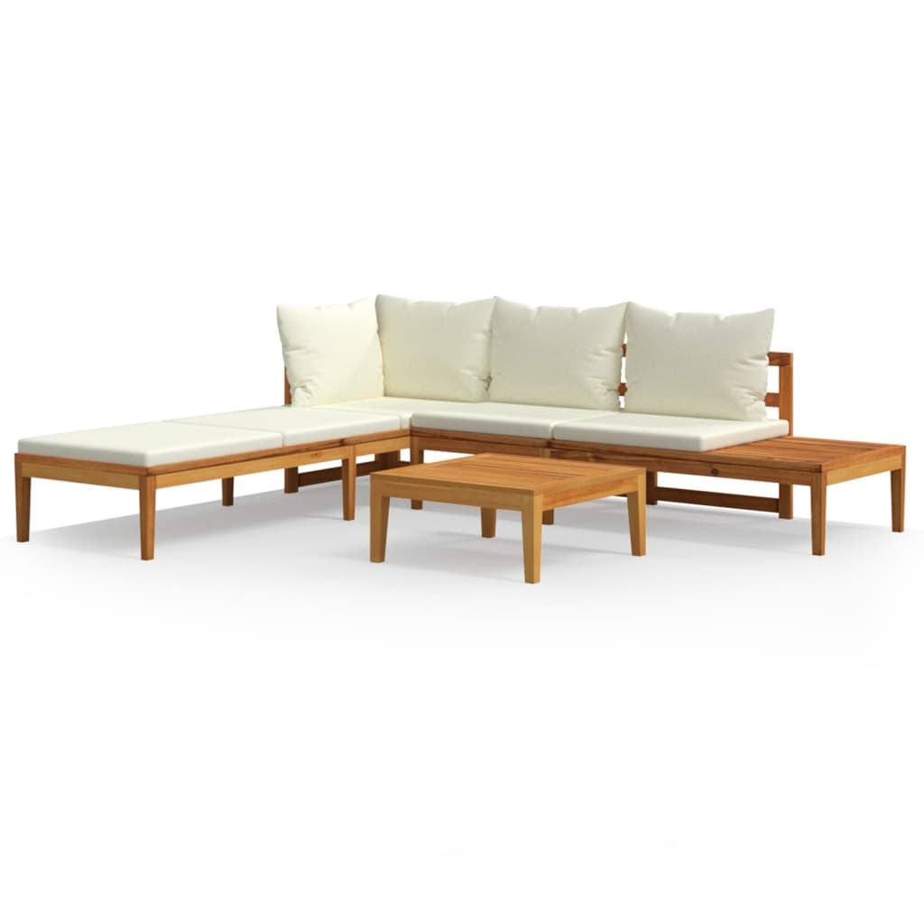 8720286704363_a_en_hd_1 vidaXL 3 Piece Garden Lounge Set with Cream White Cushions Acacia Wood - Image 2