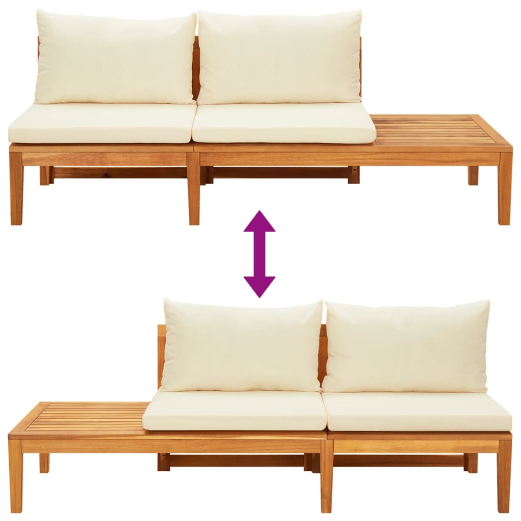 8720286704363_g_en_hd_2 vidaXL 3 Piece Garden Lounge Set with Cream White Cushions Acacia Wood - Image 4