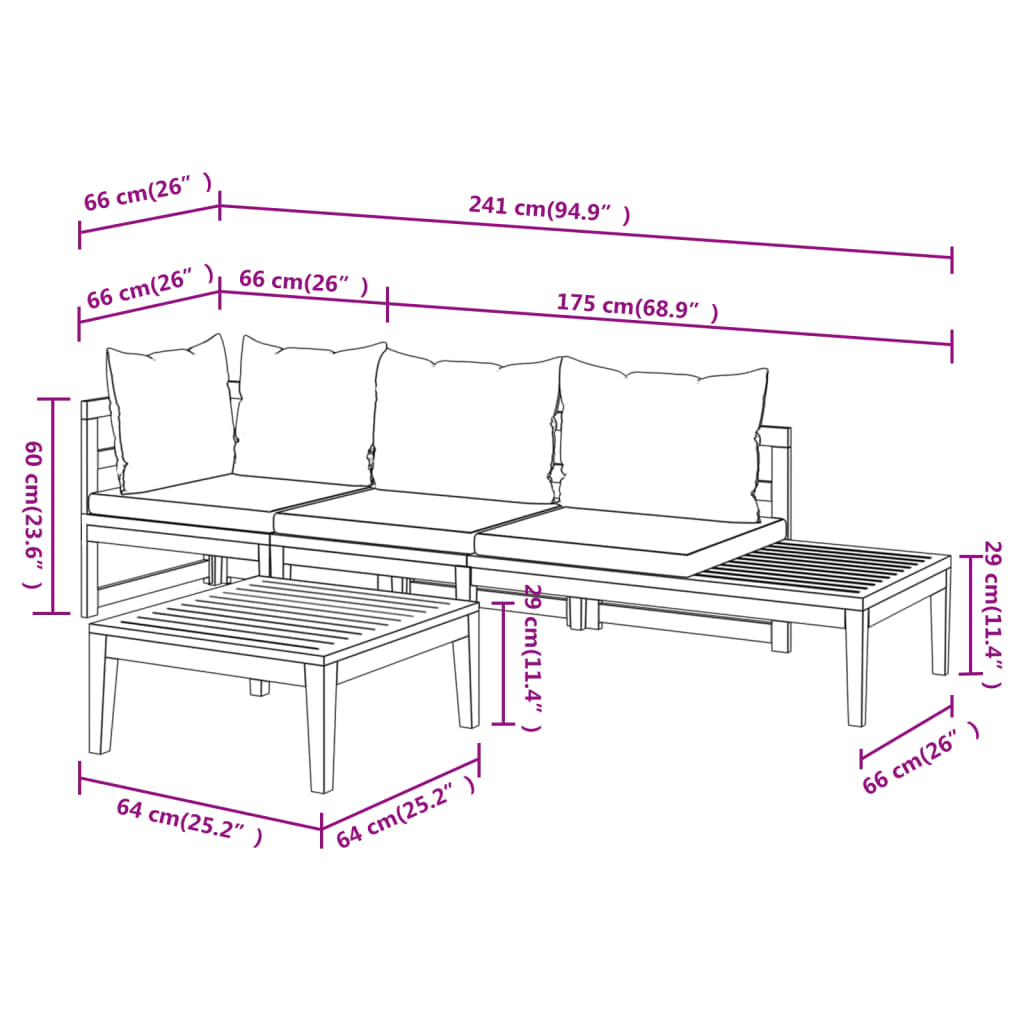 8720286704448_g_en_hd_11 vidaXL 3 Piece Garden Lounge Set with Cream White Cushions Acacia Wood - Image 13