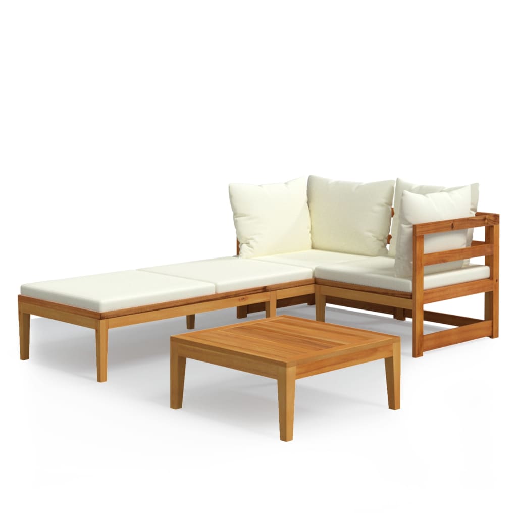8720286704509_a_en_hd_1 vidaXL 3 Piece Garden Lounge Set with Cream White Cushions Acacia Wood - Image 2