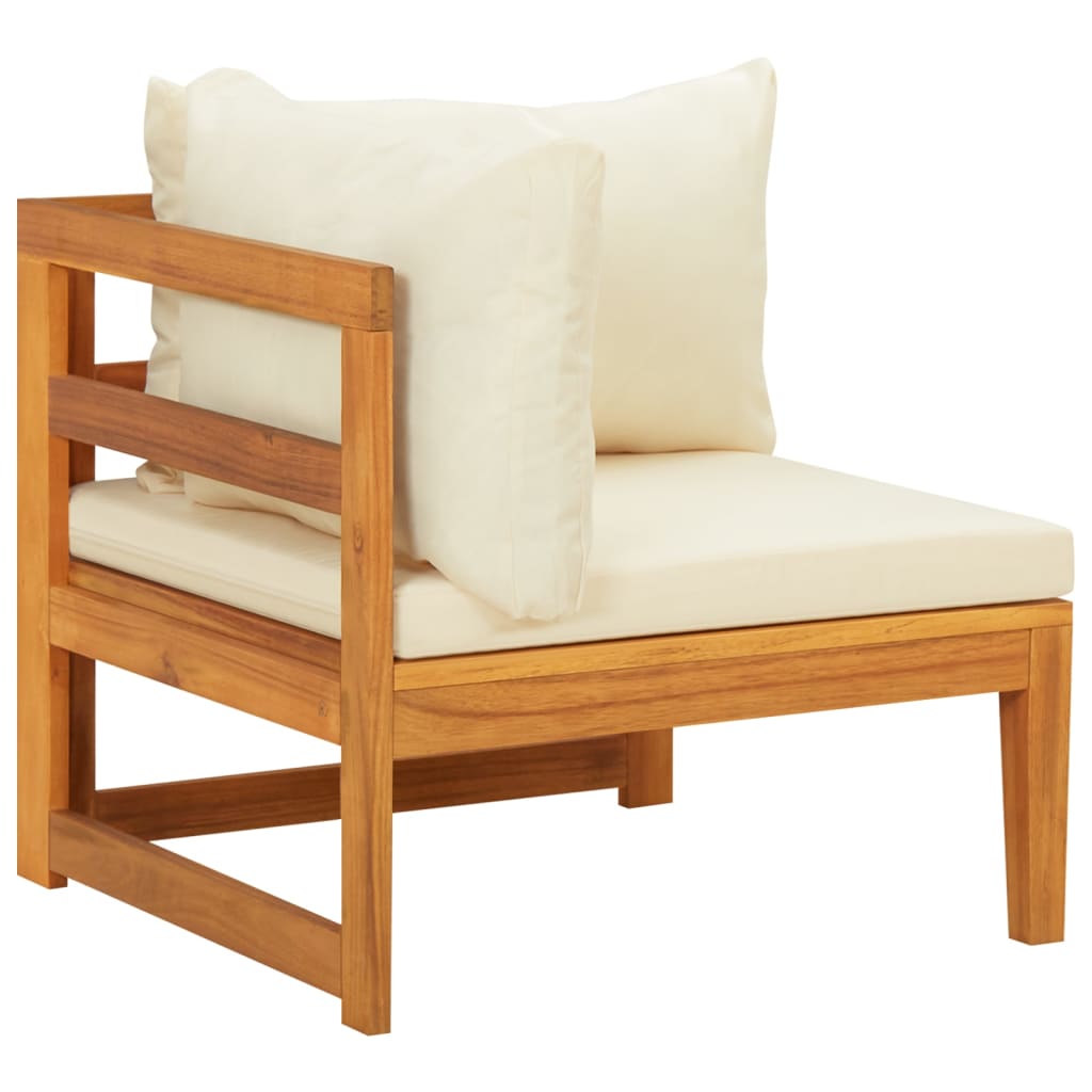 8720286704509_g_en_hd_2 vidaXL 3 Piece Garden Lounge Set with Cream White Cushions Acacia Wood - Image 4
