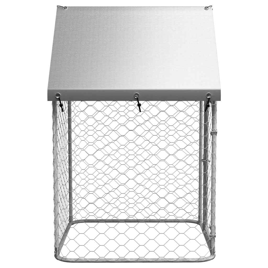 8720286705049_g_en_hd_2 vidaXL Outdoor Dog Kennel with Roof 100x100x150 cm - Image 3