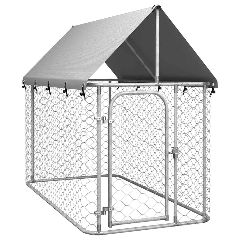 8720286705056_a_en_hd_1 vidaXL Outdoor Dog Kennel with Roof 200x100x150 cm - Image 2