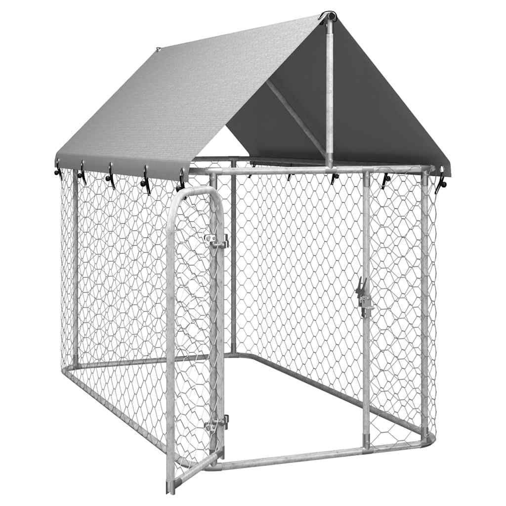 8720286705056_g_en_hd_3 vidaXL Outdoor Dog Kennel with Roof 200x100x150 cm - Image 5