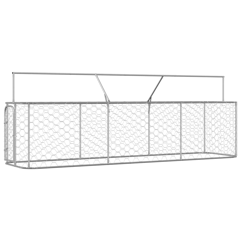 8720286705063_g_en_hd_2 vidaXL Outdoor Dog Kennel with Roof 400x100x150 cm - Image 4