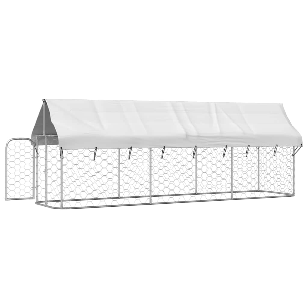 8720286705063_g_en_hd_3 vidaXL Outdoor Dog Kennel with Roof 400x100x150 cm - Image 5
