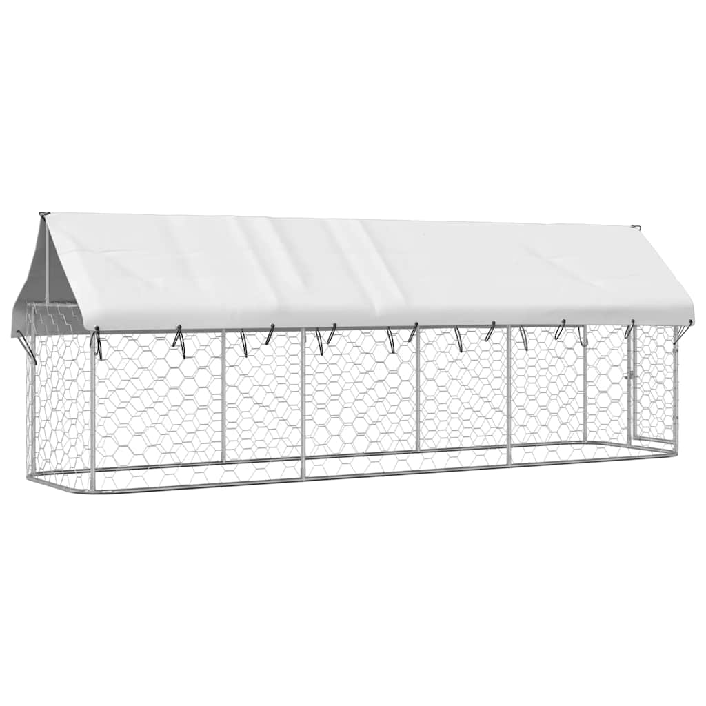 8720286705063_g_en_hd_5 vidaXL Outdoor Dog Kennel with Roof 400x100x150 cm - Image 7