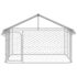 vidaXL Outdoor Dog Kennel with Roof 200x200x150 cm - Image 3