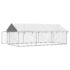 vidaXL Outdoor Dog Kennel with Roof 400x200x150 cm - Image 5