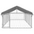vidaXL Outdoor Dog Kennel with Roof 600x200x150 cm - Image 3