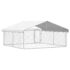 vidaXL Outdoor Dog Kennel with Roof 300x300x150 cm - Image 7