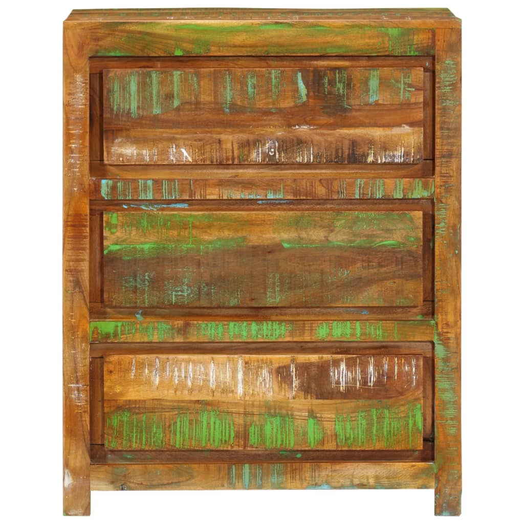8720286705773_g_en_hd_1 vidaXL Drawer Cabinet Multicolour 60x33x75 cm Solid Wood Reclaimed - Image 2