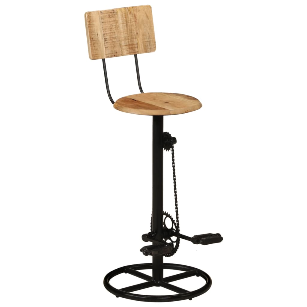 8720286706015_g_en_hd_1 vidaXL Bar Stools 2 pcs Solid Wood Mango - Image 2