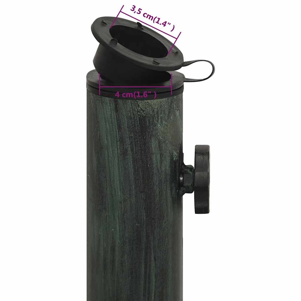 8720286722824_g_en_hd_8 vidaXL Umbrella Base Green 45x45x30 cm Cast Iron - Image 10