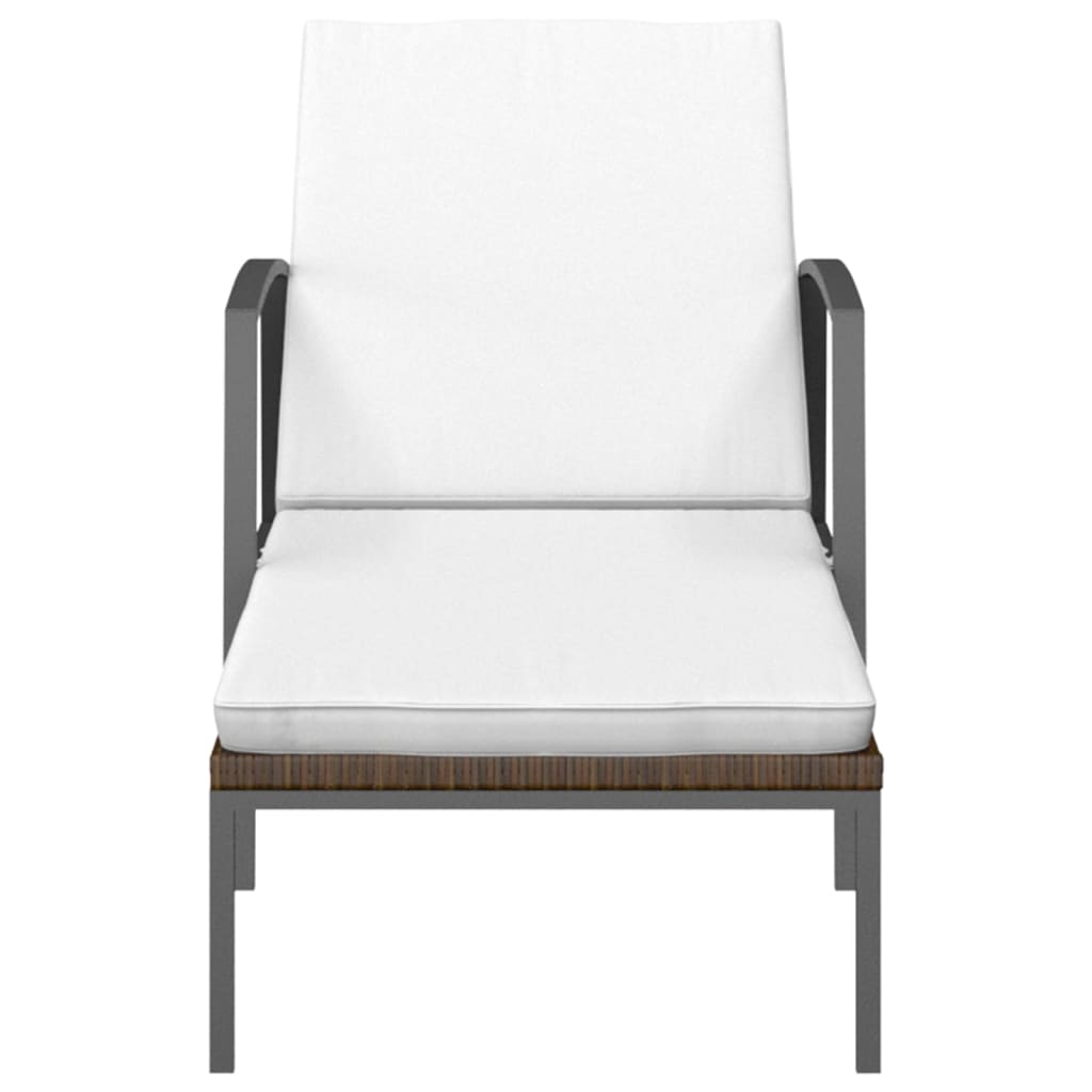 8720286723111_g_en_hd_1 vidaXL Garden Sun Lounger with Cushion Poly Rattan Brown - Image 3