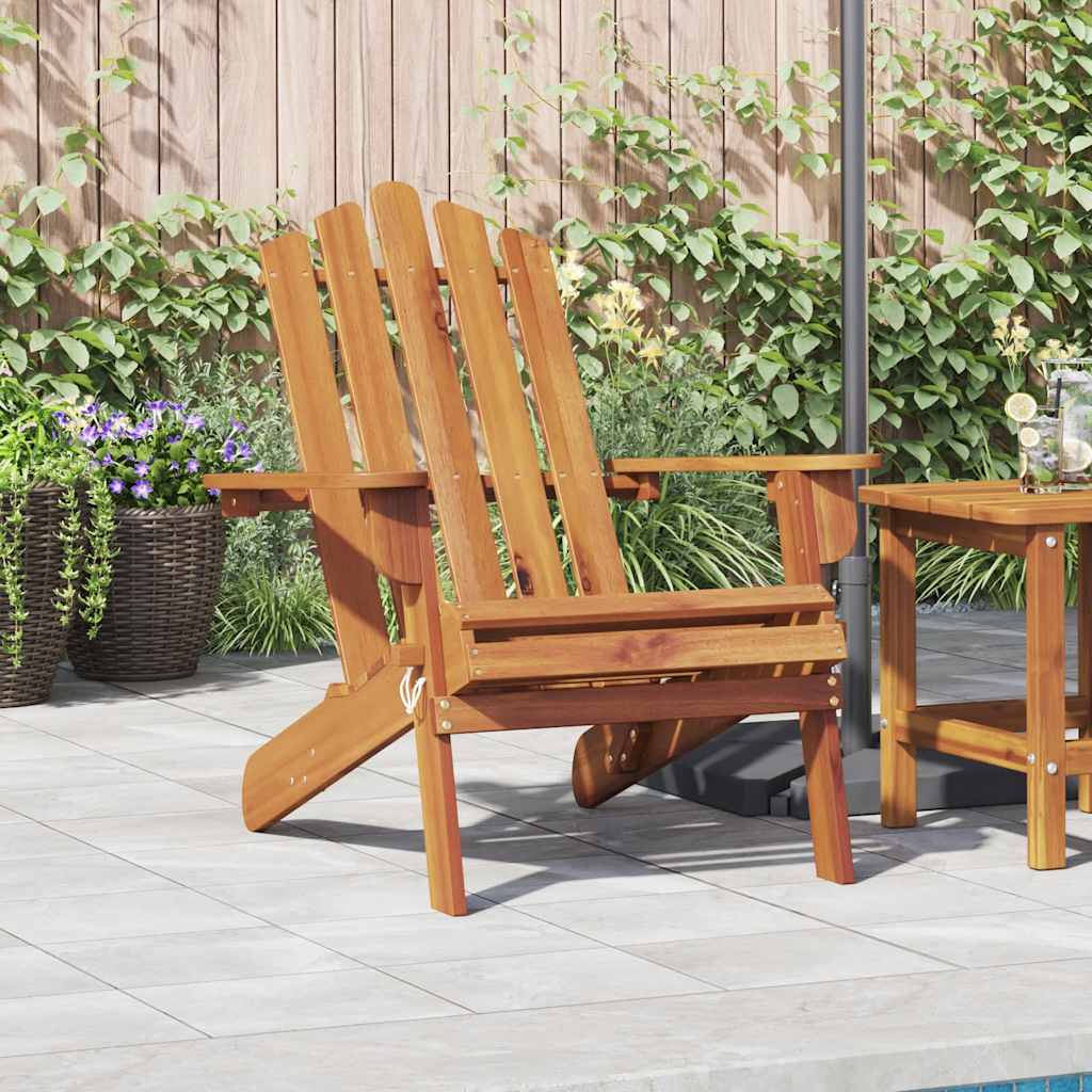 vidaXL Garden Adirondack Chair Solid Acacia Wood