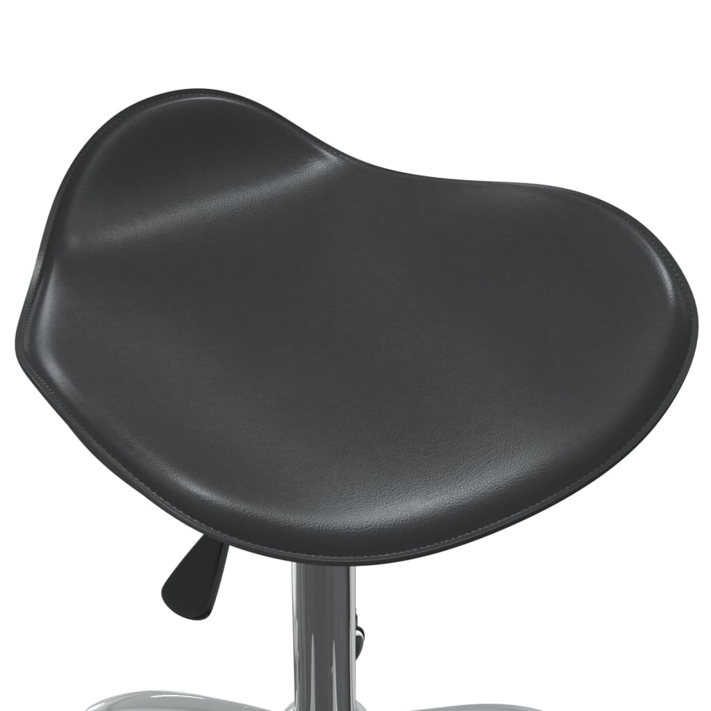 8720286750940_g_en_hd_5 vidaXL Swivel Dining Chair Black Faux Leather - Image 6