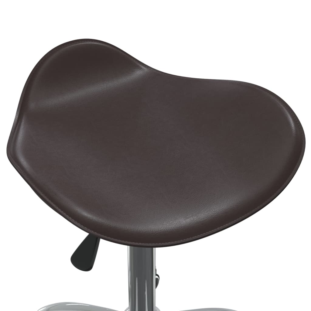 8720286750964_g_en_hd_5 vidaXL Swivel Dining Chair Brown Faux Leather - Image 6