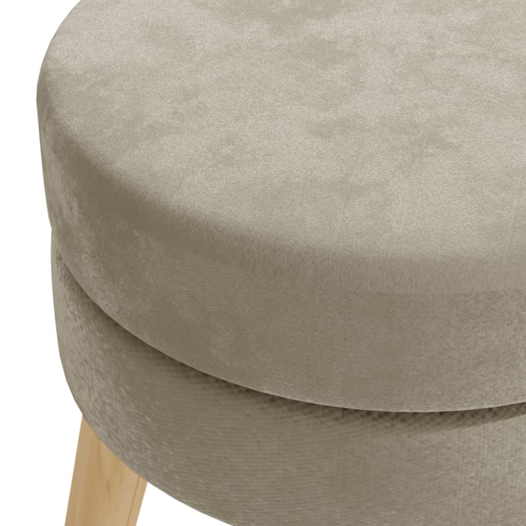 8720286759431_g_en_hd_2 vidaXL Round Hocker Dark Grey Velvet - Image 4