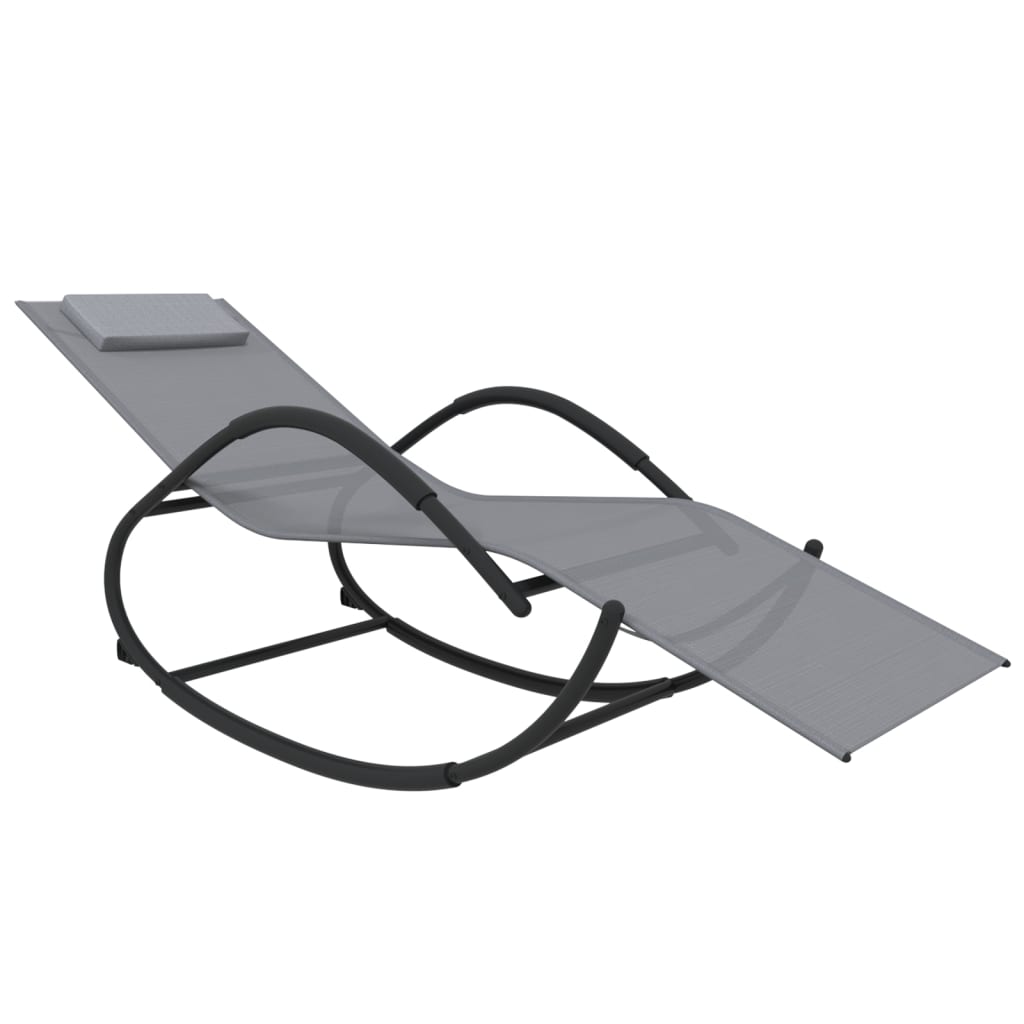 8720286760741_a_en_hd_1 vidaXL Rocking Sun Lounger Grey Steel and Textilene - Image 2