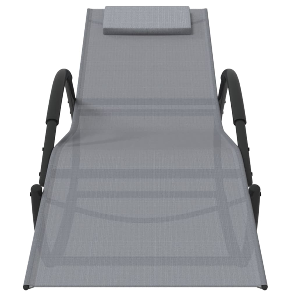 8720286760741_g_en_hd_1 vidaXL Rocking Sun Lounger Grey Steel and Textilene - Image 3