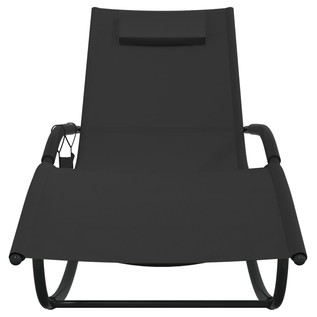 8720286760772_g_en_hd_1 vidaXL Rocking Sun Lounger Black Steel and Textilene - Image 3
