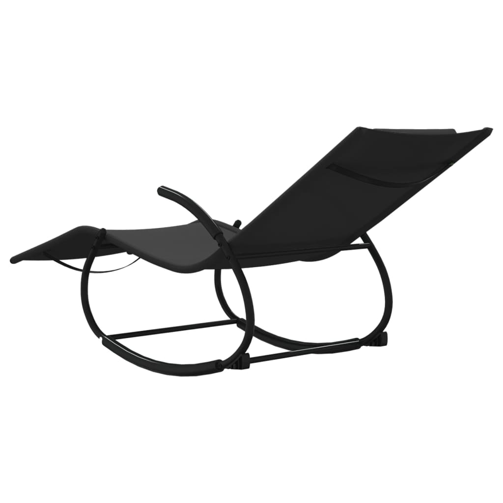 8720286760857_g_en_hd_4 vidaXL Rocking Sun Loungers 2 pcs Black Steel and Textilene - Image 6
