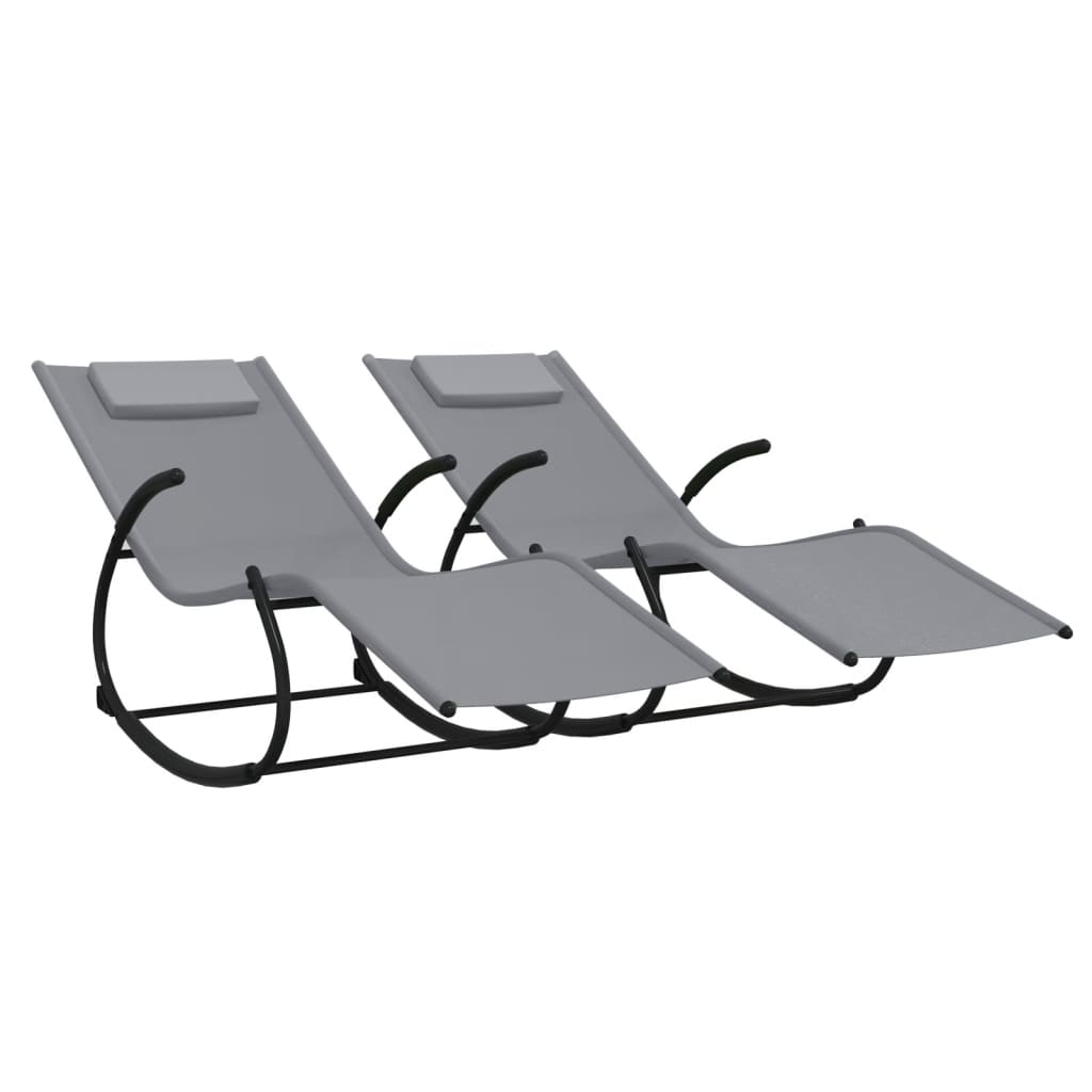 8720286760864_a_en_hd_1 vidaXL Rocking Sun Loungers 2 pcs Grey Steel and Textilene - Image 2