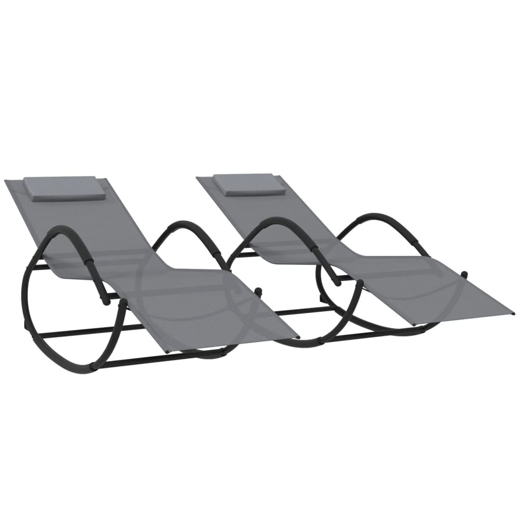 8720286760901_a_en_hd_1 vidaXL Rocking Sun Loungers 2 pcs Grey Steel and Textilene - Image 2