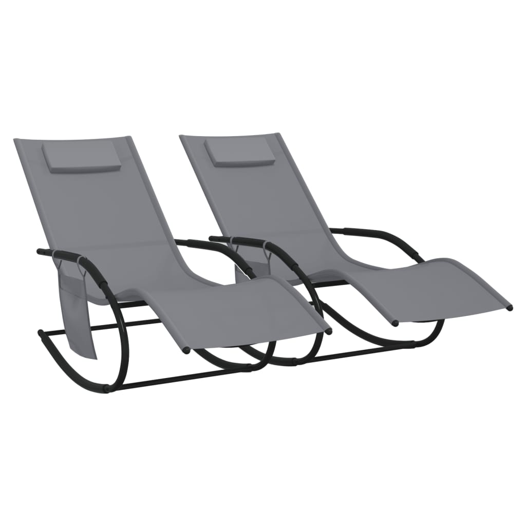 8720286760949_a_en_hd_1 vidaXL Rocking Sun Loungers 2 pcs Grey Steel and Textilene - Image 2
