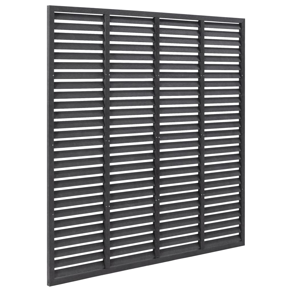 8720286761427_g_en_hd_1 vidaXL Louver Fence WPC 180x180 cm Grey - Image 3