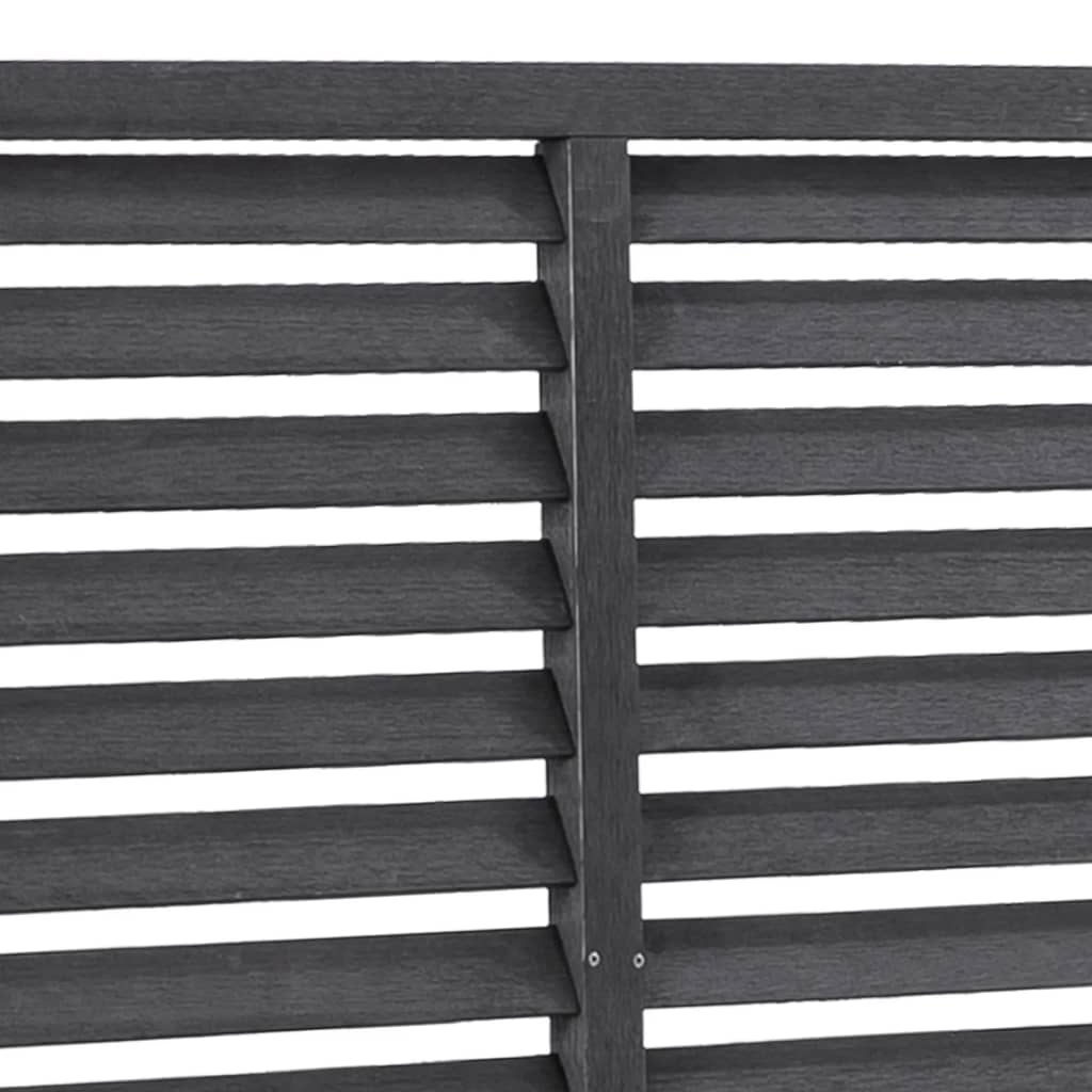 8720286761427_g_en_hd_2 vidaXL Louver Fence WPC 180x180 cm Grey - Image 4