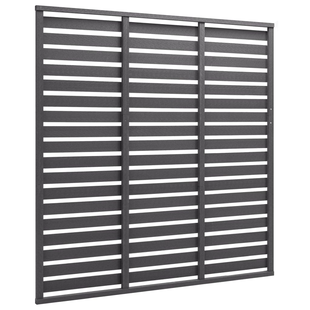 8720286761458_g_en_hd_1 vidaXL Fence Panel WPC 180x180 cm Grey - Image 2