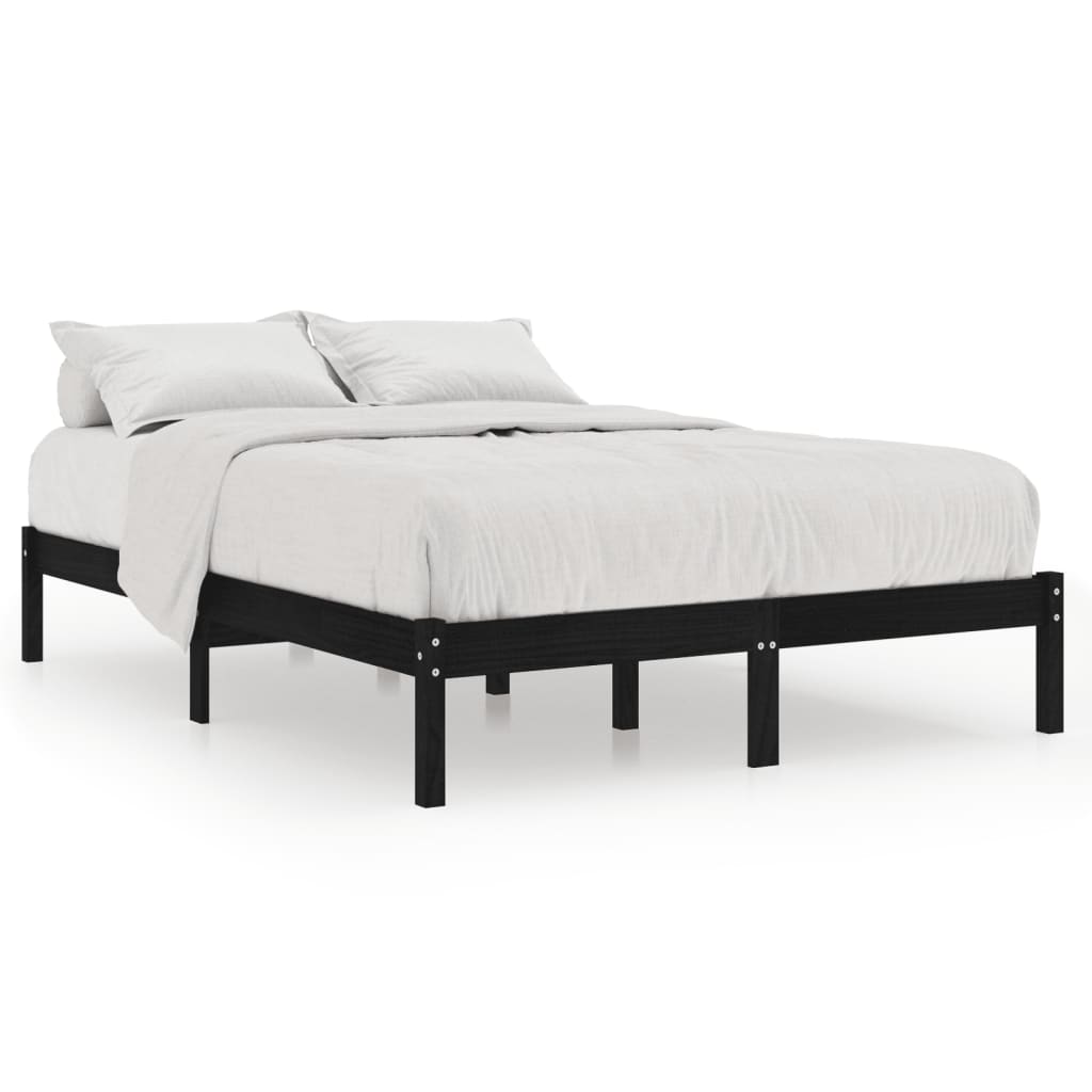 8720286762226_a_en_hd_1 vidaXL Bed Frame without Mattress Black Solid Wood 135x190 cm - Image 2