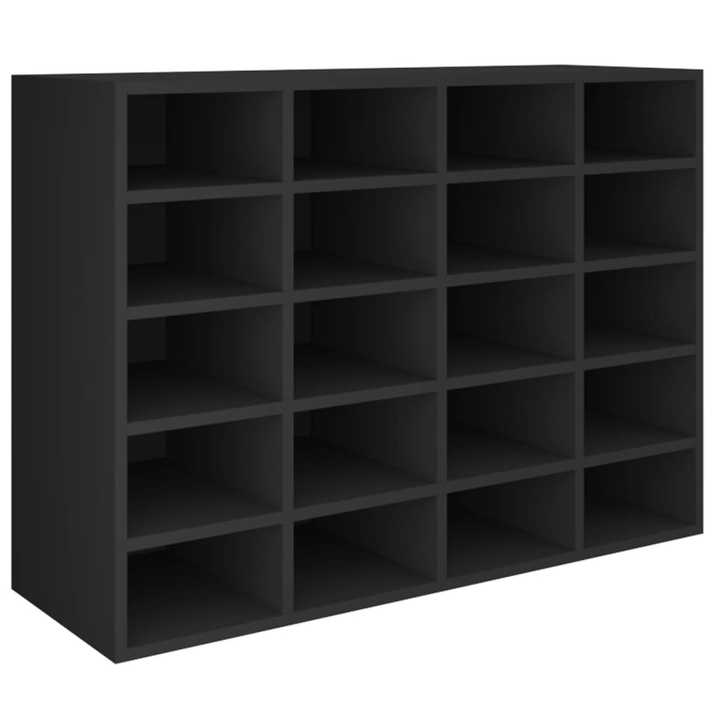 8720286763384_a_en_hd_1 vidaXL Shoe Rack Engineered Wood 92x30x67.5 cm Black - Image 2