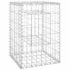 vidaXL Gabion Basket Posts 2 pcs 40x40x60 cm Iron - Image 3