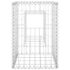 vidaXL Gabion Basket Posts 2 pcs 40x40x60 cm Iron - Image 4