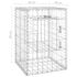 vidaXL Gabion Basket Posts 2 pcs 40x40x60 cm Iron - Image 7