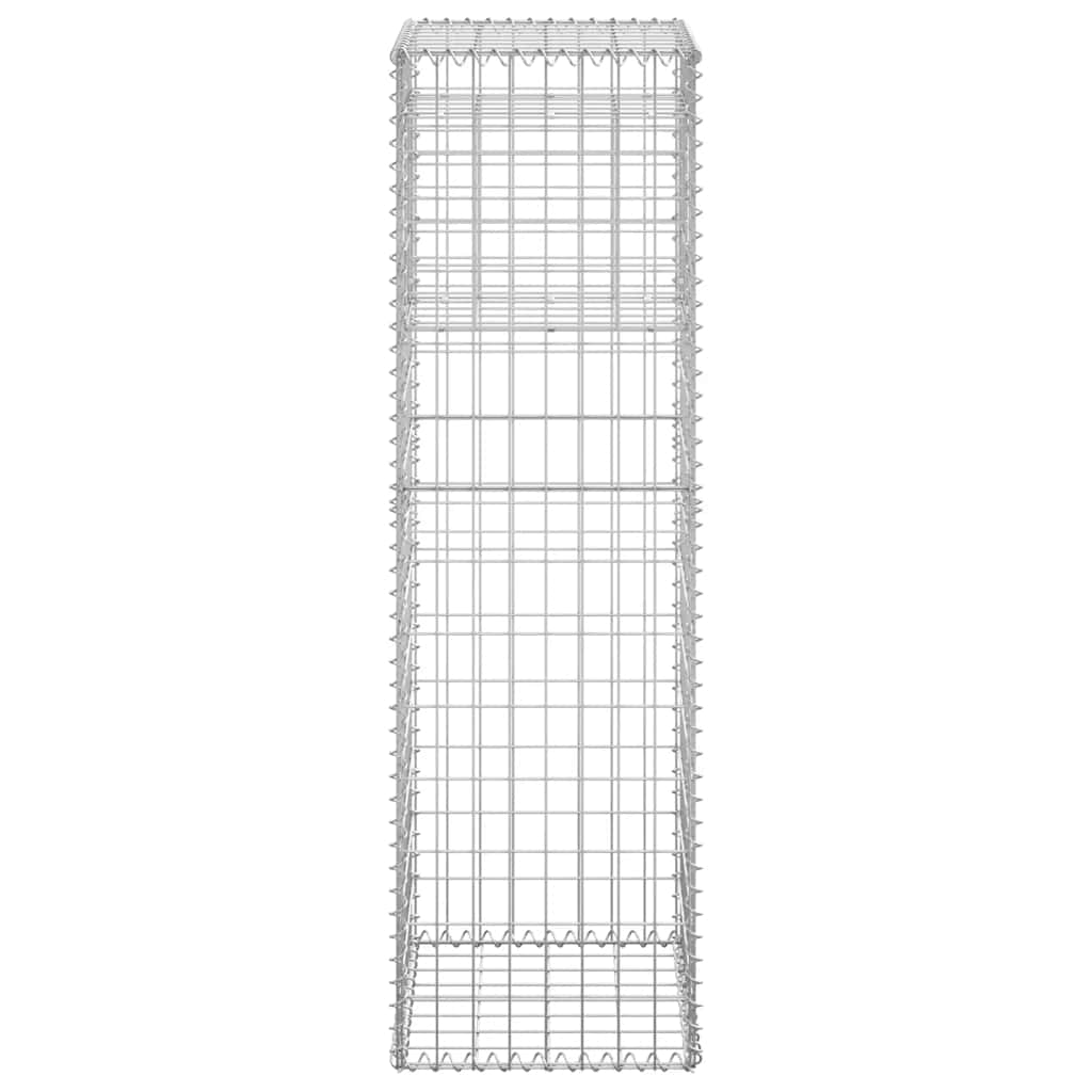8720286763865_g_en_hd_3 vidaXL Gabion Basket Posts 2 pcs 40x40x140 cm Iron - Image 5